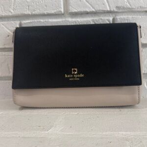 Kate Spade Black and Cream Clutch